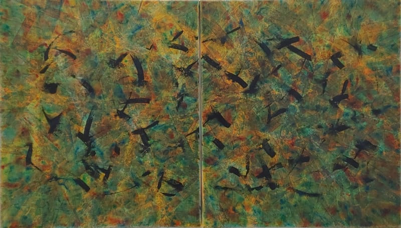 숨겨진기억이후(No.24-III-78/79), 53.0 x 91.0cm - 2024년작